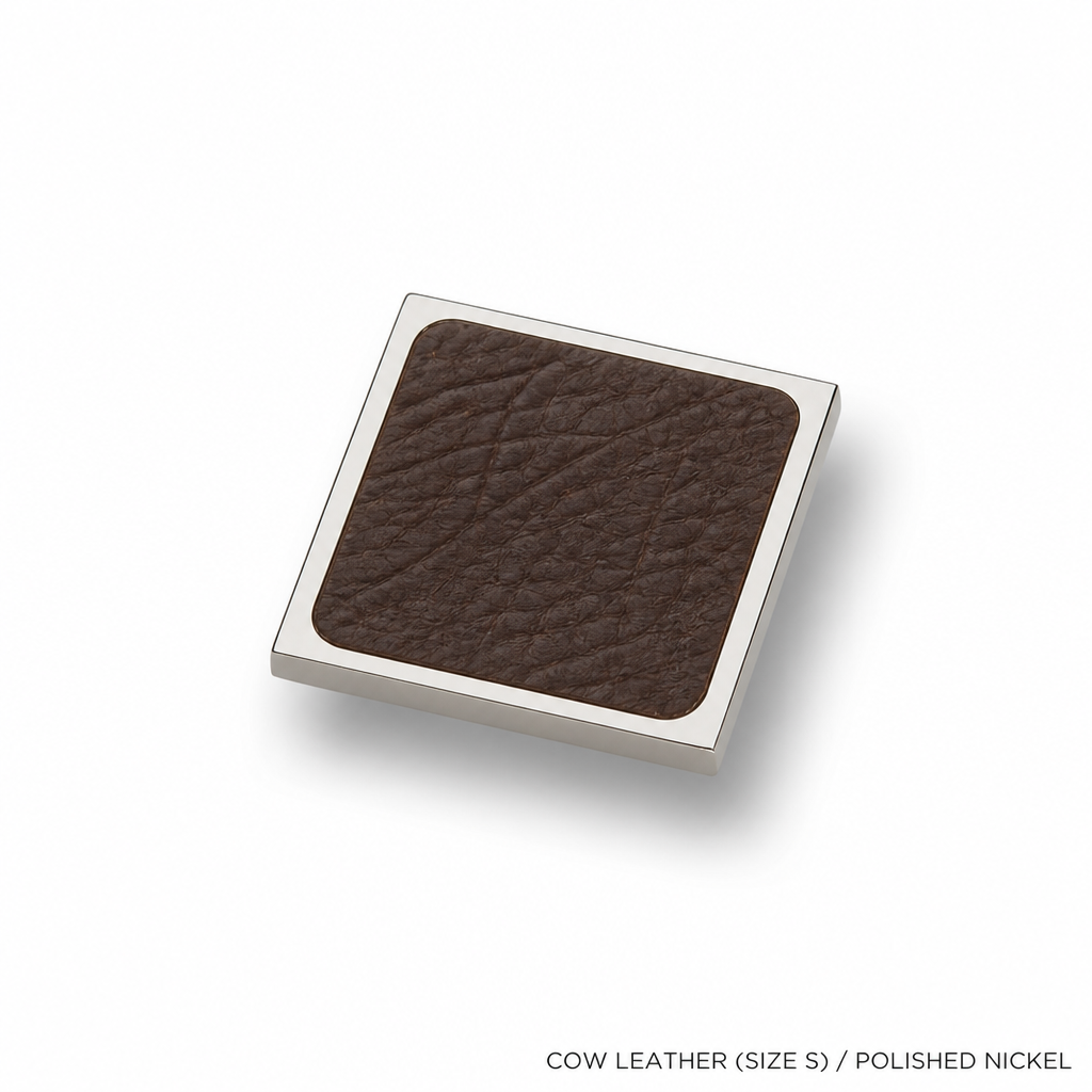 Barcelona - Handcrafted Exotic Skins Square Pull Handle