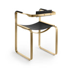 Silla Wanderlust - Personalizable y hecho a mano en piel vacuna y acero
