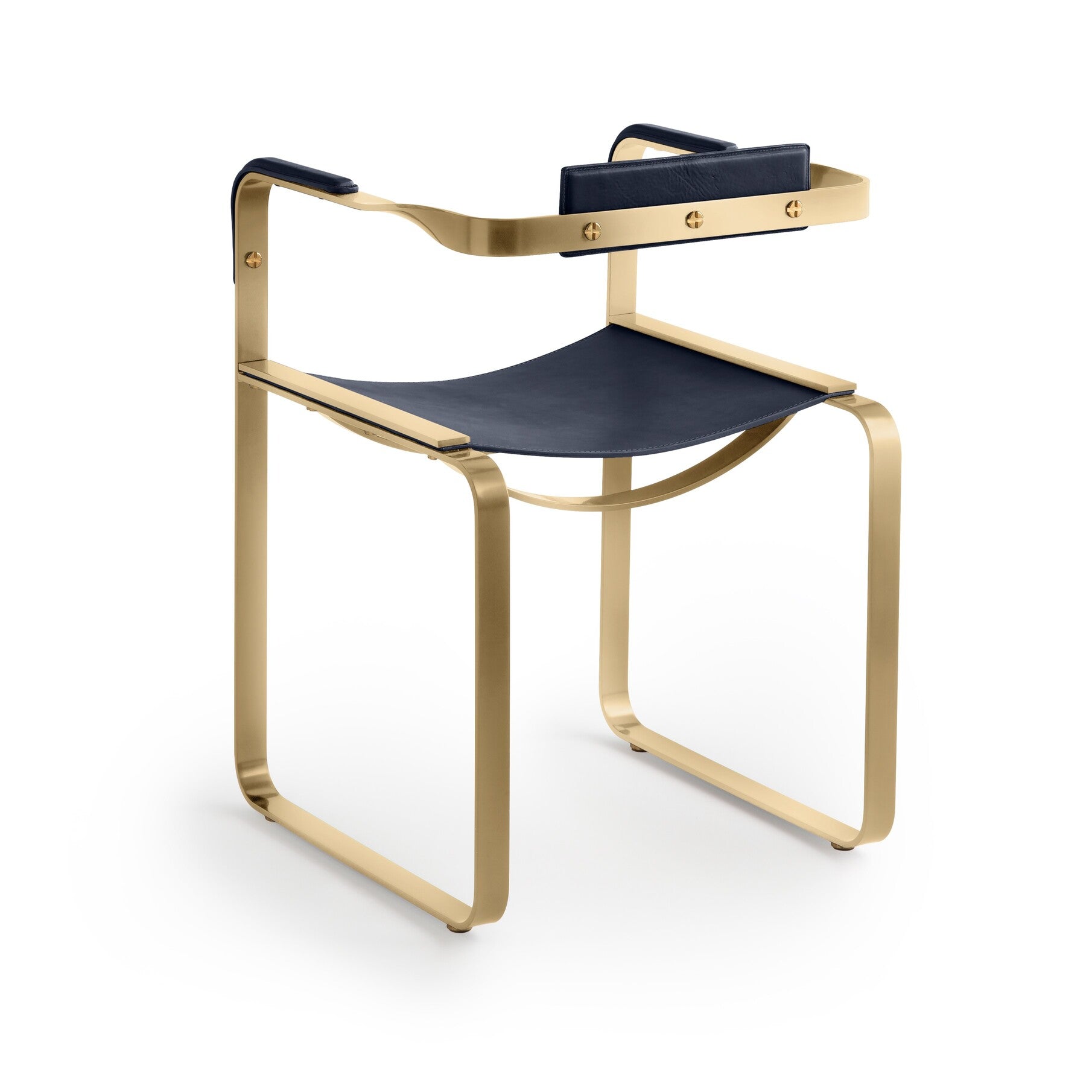 Silla Wanderlust - Personalizable y hecho a mano en piel vacuna y acero