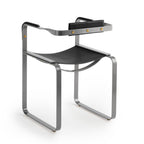 Silla Wanderlust - Personalizable y hecho a mano en piel vacuna y acero