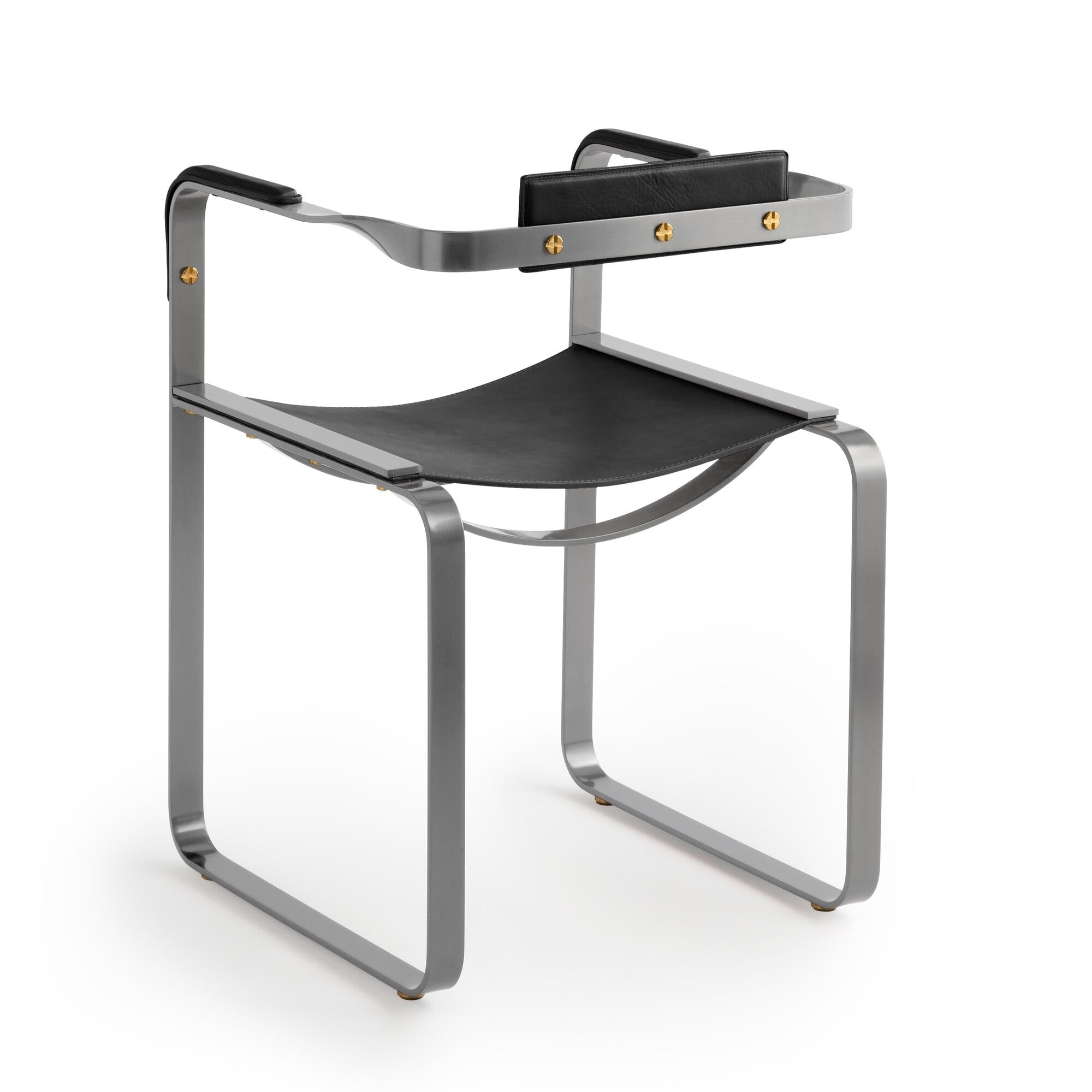 Silla Wanderlust - Personalizable y hecho a mano en piel vacuna y acero