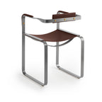 Silla Wanderlust - Personalizable y hecho a mano en piel vacuna y acero