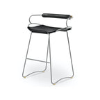 Hug Taburete de cocina con respaldo - Hecho a mano y personalizable
