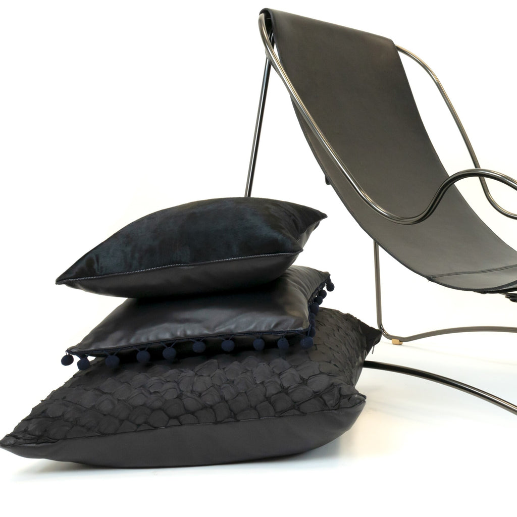 Almohada Pirarucu Artesanal de Lujo - Tamaño Grande