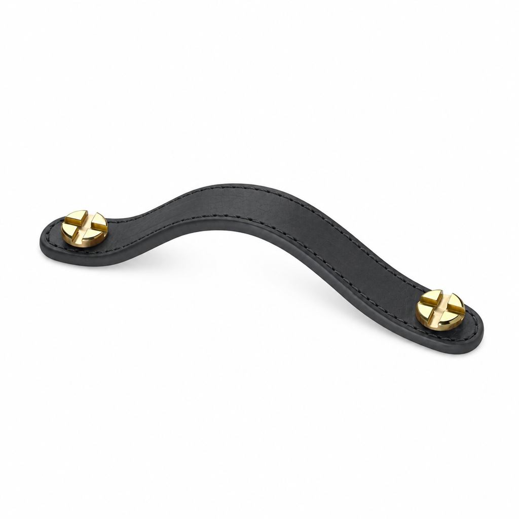 Artisanal Classic Leather Pull Handle