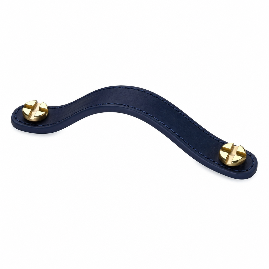 Artisanal Classic Leather Pull Handle